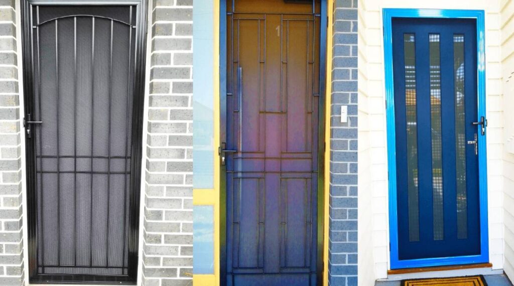 Security Screen Door Mesh Repairs